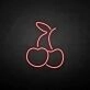 Cherry' neon sign
