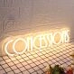 Concessions Yellow Neon Sign for Event and Party Spaces
