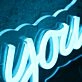 Jesus Loves You Blue Neon Sign for Religious and Spiritual Spaces