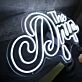 The Drip White Custom Neon Sign for Fun and Stylish Spaces