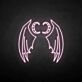Devil' neon sign