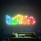 Keith Haring Love Art Neon Sign Neon Sign Bedroom Wall Decor Handmade Neon Lights Sign for Artistic and Bold Spaces