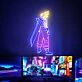 Final Fantasy Cloud Strife Art LED Neon Sign for Game Fans