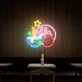 Kirby Ramen LED Neon Sign Kirby Noodles LED Neon Sign Kirby Gift for Anime Fans