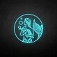 'Mermaid' neon sign