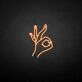 'OK' neon sign