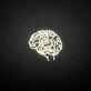 'Brain' neon sign