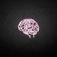 'Brain' neon sign