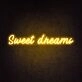 Sweet Dreams Neon Sign for Peaceful and Relaxing Bedrooms