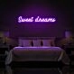 Sweet Dreams Neon Sign for Peaceful and Relaxing Bedrooms