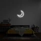 Moon Neon Sign for Peaceful and Relaxing Spaces