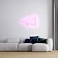 Paper Plane Neon Sign for Fun and Whimsical Decor
