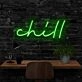 Chill Neon Sign for Relaxing and Cozy Spaces