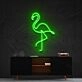 Flamingo Neon Sign for Tropical and Fun Decor