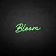 'Bloom' neon sign