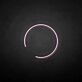 'Eclipse' neon sign