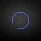 'Eclipse' neon sign