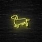 Dachshund Neon Sign for Dog Lovers and Pet Spaces
