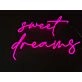 Sweet Dreams Neon Sign for Peaceful and Relaxing Bedrooms