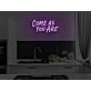 Come As You Are Neon Sign for Welcoming and Inclusive Spaces