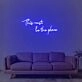 This Must Be The Place Neon Sign for Modern Living Rooms and Offices