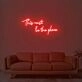This Must Be The Place Neon Sign for Modern Living Rooms and Offices