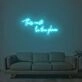 This Must Be The Place Neon Sign for Modern Living Rooms and Offices