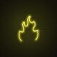 Fire Neon Sign for Dynamic and Energetic Spaces