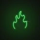 Fire Neon Sign for Dynamic and Energetic Spaces