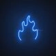 Fire Neon Sign for Dynamic and Energetic Spaces
