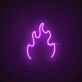 Fire Neon Sign for Dynamic and Energetic Spaces