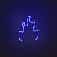 Fire Neon Sign for Dynamic and Energetic Spaces