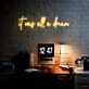 It Was All A Dream Neon Sign for Inspirational and Motivational Spaces