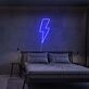 Lightning Bolt Neon Sign for Dynamic and Energetic Spaces