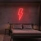 Lightning Bolt Neon Sign for Dynamic and Energetic Spaces