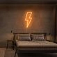 Lightning Bolt Neon Sign for Dynamic and Energetic Spaces
