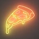 Pizza Neon Sign for Pizzerias and Dining Areas