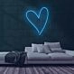 Heart Neon Sign for Romantic and Loving Spaces