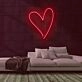 Heart Neon Sign for Romantic and Loving Spaces