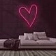 Heart Neon Sign for Romantic and Loving Spaces
