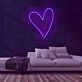 Heart Neon Sign for Romantic and Loving Spaces