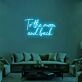 To The Moon And Back Neon Sign for Romantic and Inspirational Spaces