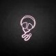 'Headset' neon sign