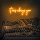 It Was Always You Neon Sign for Romantic and Loving Spaces