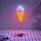 Ice Cream Neon Sign for Sweet and Fun Spaces