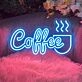 Coffee Neon Sign for Cafes and Coffee Lovers