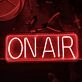 On Air Neon Sign for Studios and Broadcasting Spaces