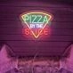 Pizza By The Slice Neon Sign for Pizzerias and Dining Areas