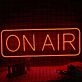 On Air Neon Sign for Studios and Broadcasting Spaces