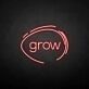 'Grow' neon sign